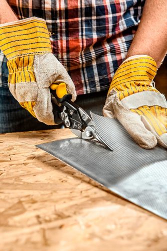 Topex lemezolló 250 mm áttételes