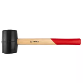 Topex gumikalapács 65 mm, 450 g