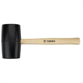 Topex gumikalapács 72 mm 900 g, keményfa nyél