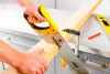 Topex kézifűrész 450 mm, 3-as élezés, 11tpi