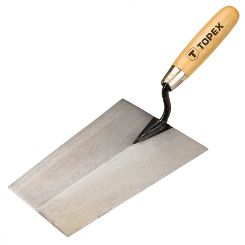Topex kőműves kanál trapéz 200x138 mm