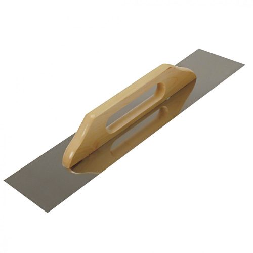 Topex acél simító, rozsdamentes, 580x130 mm, fanyél