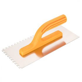 Topex acél simító, fogazott 280x130x6 mm