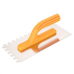 Topex acél simító, rozsdamentes, fogazott 280x130x6 mm