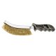 Topex drótkefe 240 mm, réz, hullámos