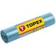 Topex szemeteszsák 80 l, kék, 5 részes