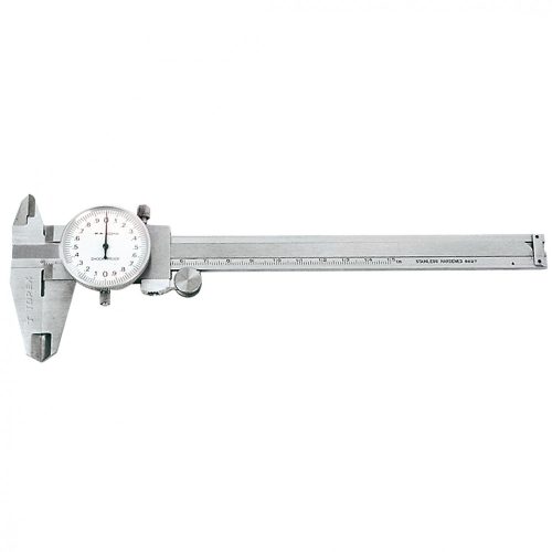 Topex tolómérő 150 mm mérőórás 0,02 mm