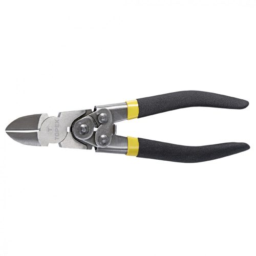 Topex oldalcsípő fogó 180 mm áttétes