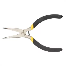 Topex precíziós hajlított csőrű fogó 130 mm