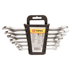 Topex villáskulcs készlet 6-17 mm 6 részes
