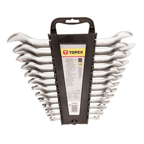 Topex villáskulcs készlet 6-32 mm 12 részes