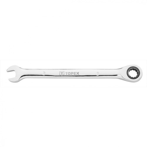 Topex racsnis csillag-villáskulcs 8 mm CrV