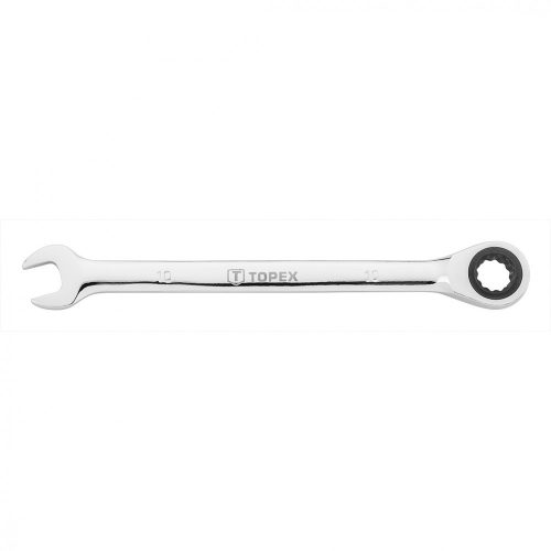Topex racsnis csillag-villáskulcs 10 mm CrV