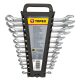 Topex csillag-villáskulcs készlet 6-22 mm, 12 részes