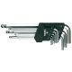 Topex imbuszkulcskészlet 9 részes, gomb 1,5-10 mm