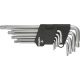 Topex torx kulcs készlet 9 részes, hosszú, T10-50
