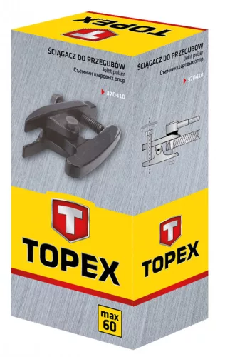 Topex gömbcsukló lehúzó 60 mm
