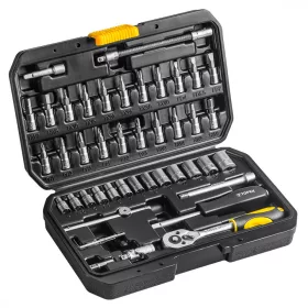 Topex dugókulcskészlet 1/4" 46 részes