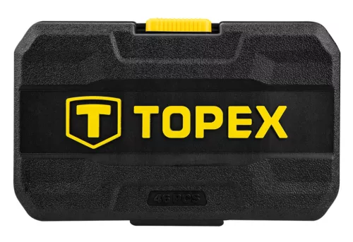 Topex dugókulcskészlet 1/4" 46 részes