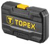 Topex dugókulcskészlet 1/4" 46 részes