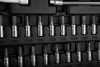 Topex dugókulcskészlet 1/4" 46 részes
