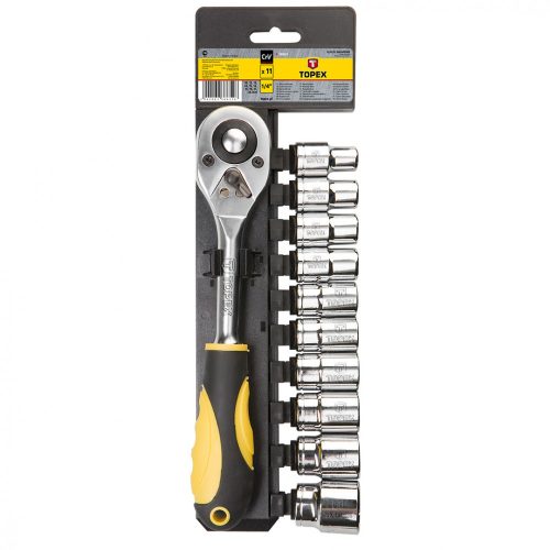 Topex dugókulcskészlet 1/2" 11 részes