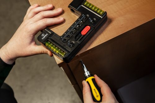 Topex bit és dugókulcskészlet racsnis hajtószárral 38 részes