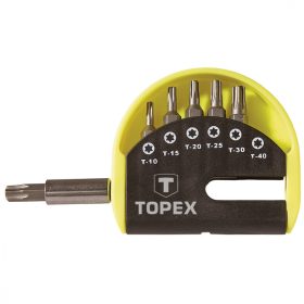 Topex torx bitkészlet 6 részes