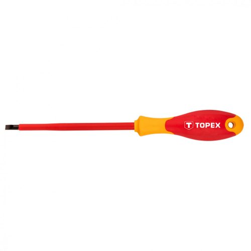 Topex csavarhúzó, szigetelt 5,5x124 mm