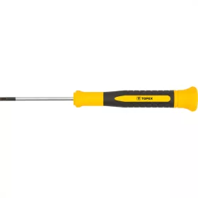 Topex műszerész, precíziós csavarhúzó, lapos, 2,5x49 mm