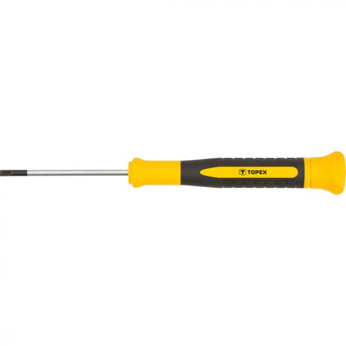 Topex műszerész, precíziós csavarhúzó, lapos, 2,5x49 mm