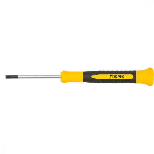 Topex műszerész, precíziós csavarhúzó, lapos, 3,0x49 mm