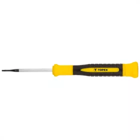 Topex műszerész, precíziós csavarhúzó torx 6x49 mm