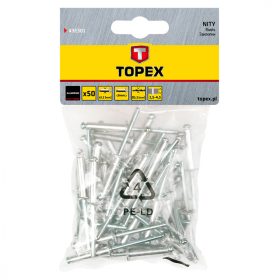Topex popszegecs 3,2x8 mm 50 részes