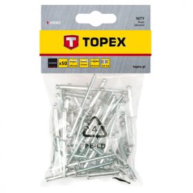 Topex popszegecs 4,0x8 mm 50 részes