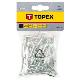 Topex popszegecs 4,8x28 mm 50 részes
