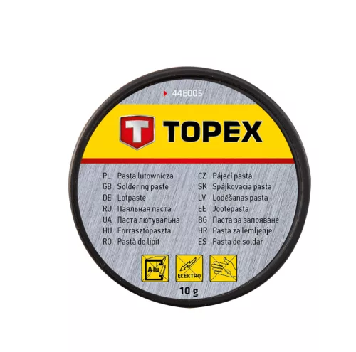 Topex forrasztópisztoly 150W, kiegészítőkkel, kofferben