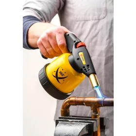 Topex gázforrasztó 190 g palackhoz, piezo, 360°