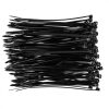 Topex kábelkötegelő 2,5 mmx100 mm, fekete, 100 részes