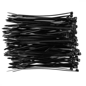 Topex kábelkötegelő 2,5 mmx100 mm, fekete, 100 részes