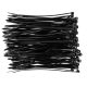 Topex kábelkötegelő 2,5 mmx100 mm, fekete, 100 részes