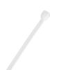 Topex kábelkötegelő 2,5 mmx200 mm, fehér, 100 részes