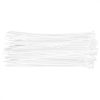 Topex kábelkötegelő 2,5 mmx200 mm, fehér, 100 részes