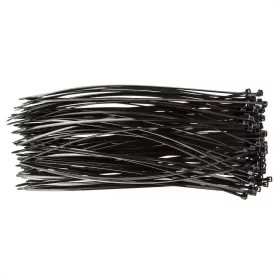 Topex kábelkötegelő 2,5 mmx200 mm, fekete, 100 részes