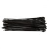Topex kábelkötegelő 3,6 mmx300 mm, fekete, 100 részes