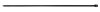 Topex kábelkötegelő 3,6 mmx300 mm, fekete, 100 részes