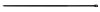 Topex kábelkötegelő 3,6 mmx300 mm, fekete, 100 részes