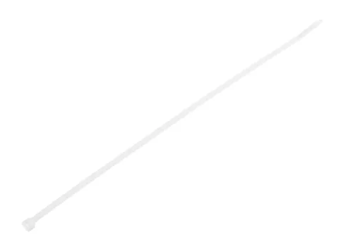 Topex kábelkötegelő 3,6 mmx300 mm, fehér, 100 részes