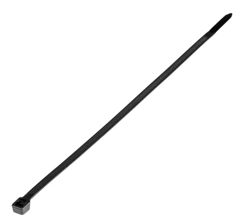 Topex kábelkötegelő 3,6 mmx200 mm, fekete, 100 részes