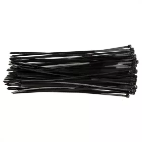 Topex kábelkötegelő 4,8 mmx300 mm, fekete, 75 részes